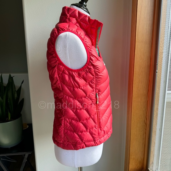 Patagonia Down Sweater Vest Small Maraschino Red Pink 800-fill-power down S - Picture 6 of 13